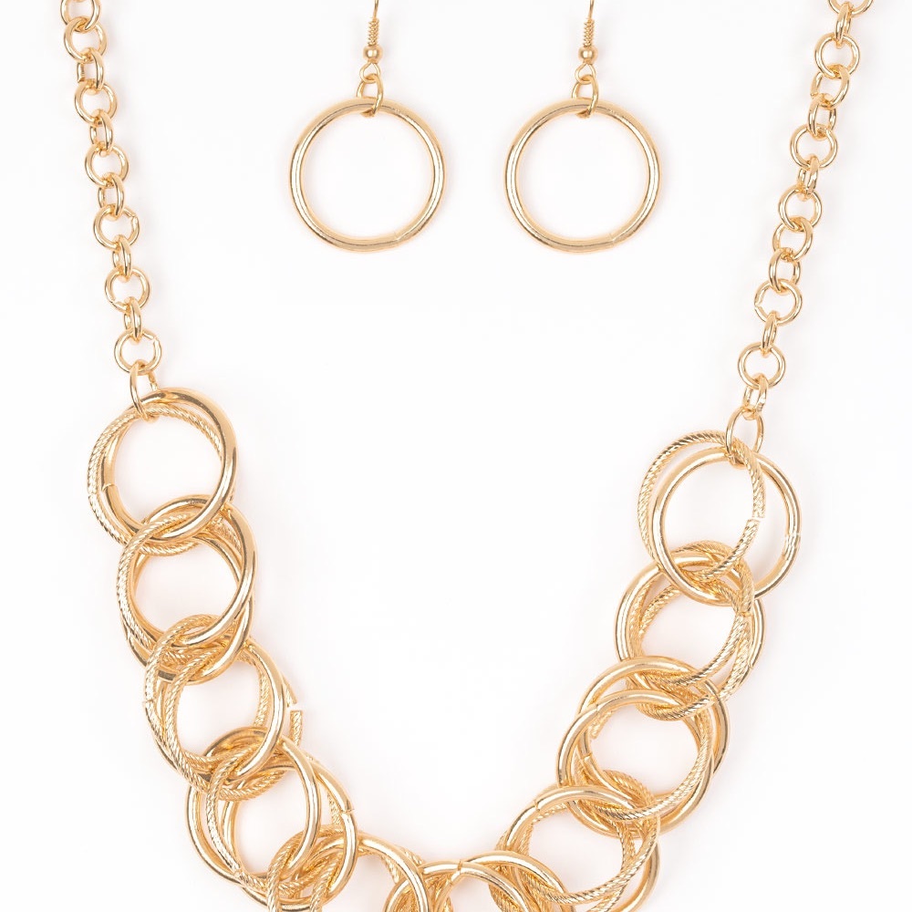 gold necklace